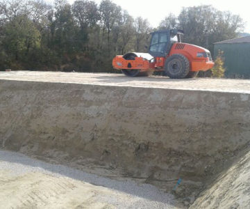 réalisation d'une géomembrane